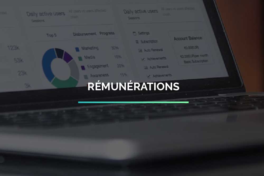 Rémunérations